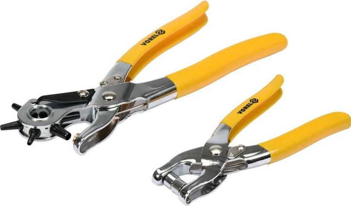 Actual product image Toya Pliers set with 100 eyelet hole punch eyelet pliers turret pliers eyelet riveting pliers type 43603 (23 mm)