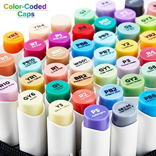 Image du produit Ohuhu Set de marqueurs pinceaux (Multicolore, 48 x)
