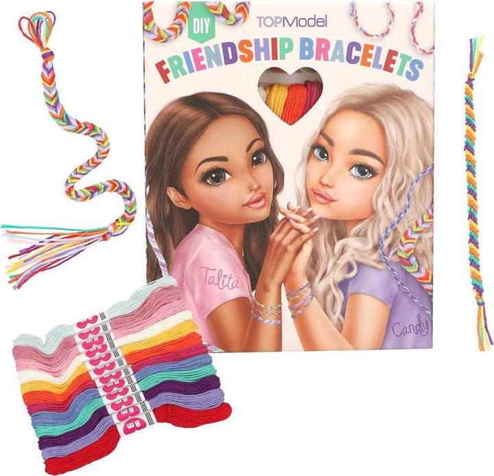 Actual product image Magni Depesche TOPModel craft set DIY friendship bracelets 2x14x14xcm