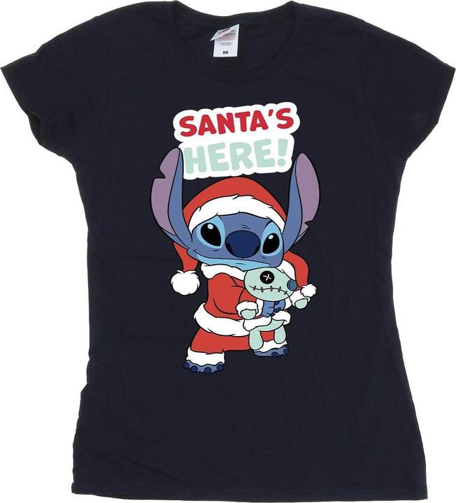 Disney Lilo & Stitch Santa's Here TShirt (S)