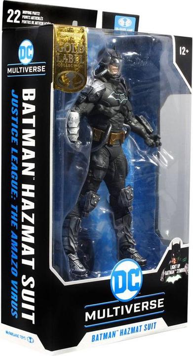 Actual product image McFarlane AF DC Multiverse : Batman Hazmat Suit Light Up Symbol 18 cm