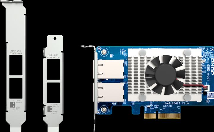 Immagine prodotto QNAP Scheda di rete QXG-10G2T PCIe 10 GBE RJ45 x2