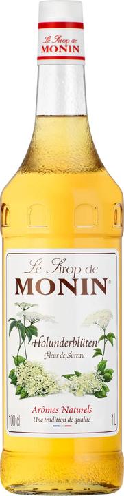 Actual product image Monin Elderflower syrup 0% vol. 1l