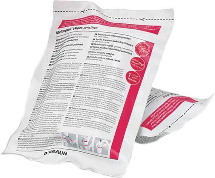 Actual product image Meliseptol Wipes sensitive refill