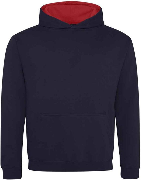 Neues französisches Marineblau/Feuerrot