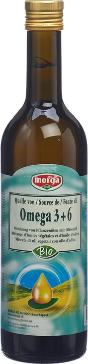 Immagine prodotto Morga Omega 3+6 biologico spremuto a freddo (500 ml)
