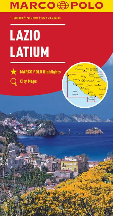 Produktbild MARCO POLO Karte Latium