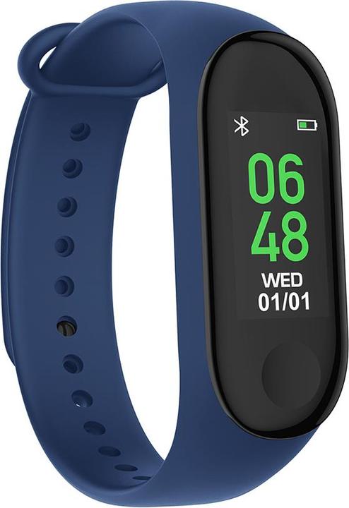 Image du produit Forever Bracelet intelligent SB-50 - Navy (Silicone)