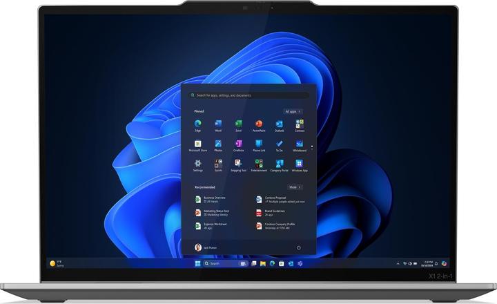 Actual product image Lenovo ThinkPad X1 2-in-1 Gen 10 Aura Edition (14", Intel Core Ultra 7 258V, 32 GB, 1000 GB, DE)