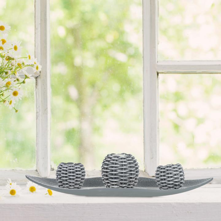Actual product image Relaxdays Gazebo Weights, Pack of 4 (27 cm, 12 cm)