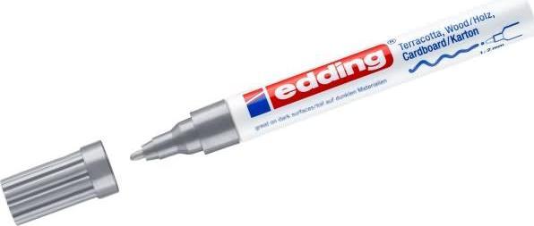 Produktbild Edding Lackmarker 4040 Deco (Silber, 1 mm)