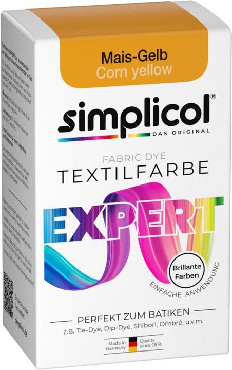 Produktbild MGA Textilfarbe expert, maisgelb 150 g (Maisgelb, 150 ml)