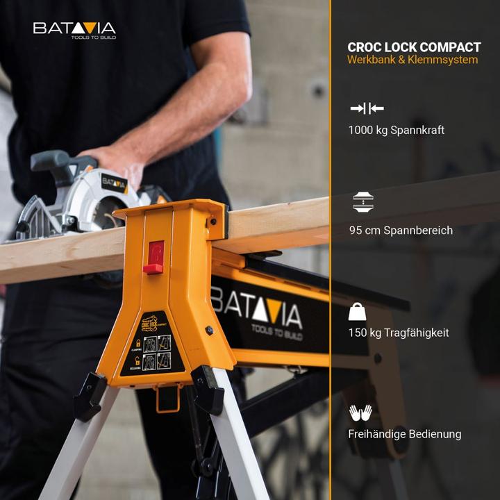 Produktbild Batavia Croc Lock compact (96 cm, 88 cm)
