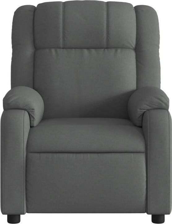 Immagine prodotto VidaXL Sedia da massaggio in tessuto grigio scuro,Colore: Grigio scuro, Materiale