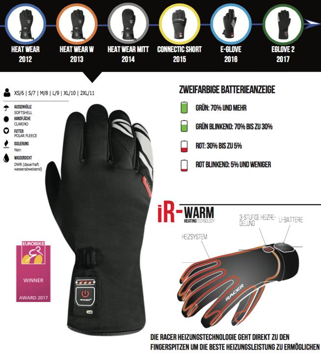 Produktbild Racer E-Glove 2 (8, M)