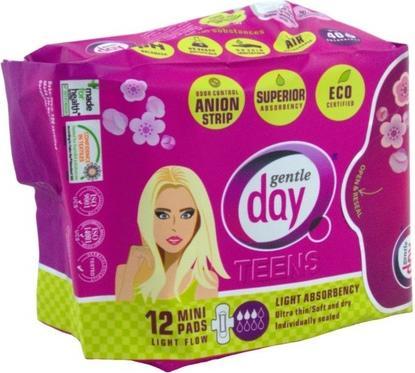 Actual product image Gentle Day Mini sanitary napkins with anion belt (teenager) 12 pcs - (12 x)
