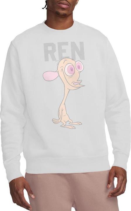 Immagine prodotto Ren & Stimpy Felpa Collegiale Adulto Unisex (M)