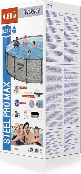 Actual product image Bestway Steel Pro Max Pool Set (Ø 488 x 122 cm)