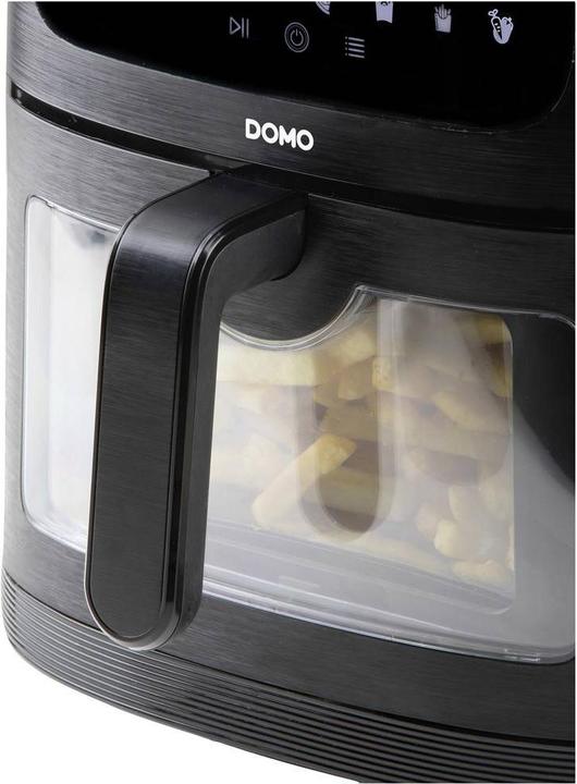Actual product image Domo Deli-freyer hot air fryer 1800W with display, non-stick coating, overheating protection, T