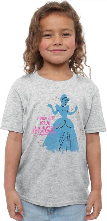 Immagine prodotto Cinderella Turn Up Your Magic Maglietta Bambini (128)