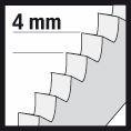 Actual product image Bosch Professional Zubehör PRO Plastics PP clean T102D jigsaw blade, 100 mm, 3 pcs.