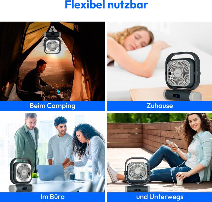 Produktbild Medion LIFE Camping Ventilator E10 TF (48 dB)