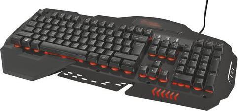 Produktbild Trust GXT 850 Metal Gaming Keyboard CH (CH, Kabellos)