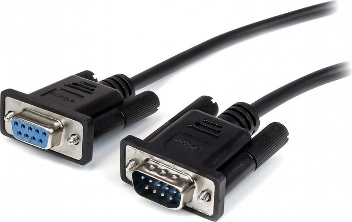 Image du produit StarTech 2m Noir Câble Série Db9 M/F (2 m, VGA)