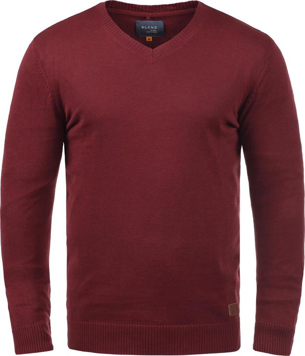 Image du produit Blend Lasse Pull Sweat Homme Avec Col-V Moucheté (L)