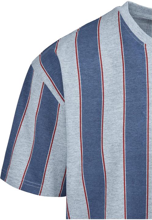 Actual product image Urban Classics Printed Oversized Bold Stripe Tee (M)