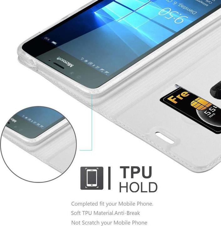 Immagine prodotto Cadorabo Copertina in stile libro di classe (Microsoft Lumia 950)