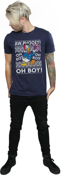 Produktbild Disney Donald Duck Christmas Fair Isle TShirt (S)