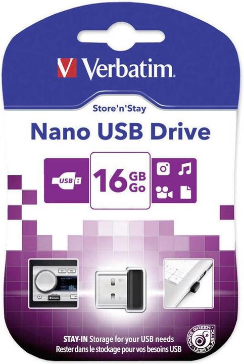 Produktbild Verbatim Nano (16 GB, USB-A)