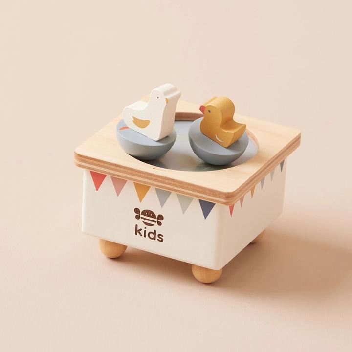 Actual product image Just Bee Kids Wooden Music Box