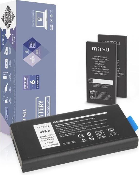 Produktbild Mitsu DELL LATITUDE RUGGED 4400mAh 11,1V