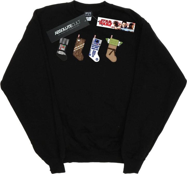 Star Wars Christmas Stockings Sweatshirt Jungen