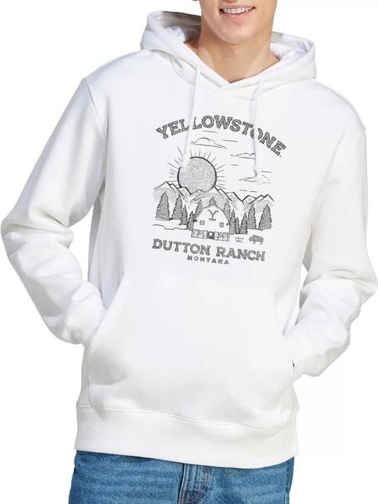 Immagine prodotto Yellowstone Dutton Ranch Felpa con Cappuccio Alba Uomo (L)