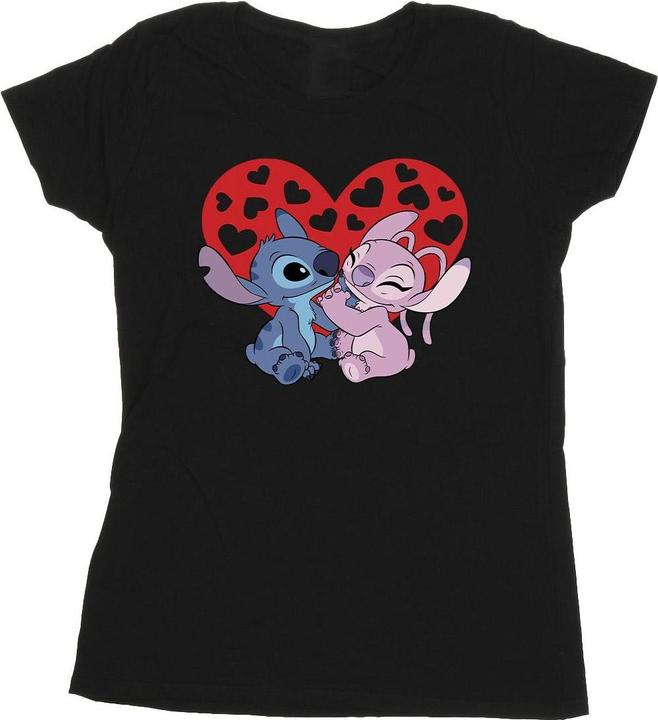 Disney Lilo & Stitch Hearts TShirt (L)