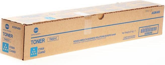 Actual product image Konica Minolta TN-321 (A33K450) (C)