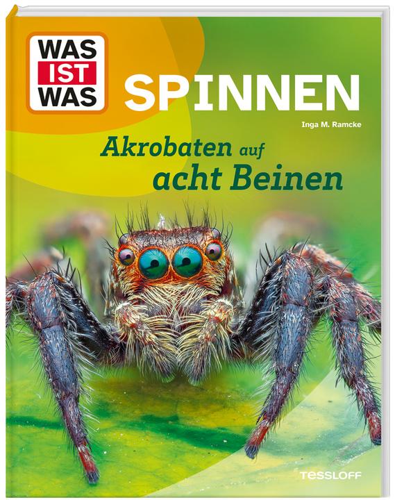 Actual product image Tessloff WAS IST WAS Spinnen. Akrobaten auf acht Beinen (German, Inga Marie Ramcke, 2024)