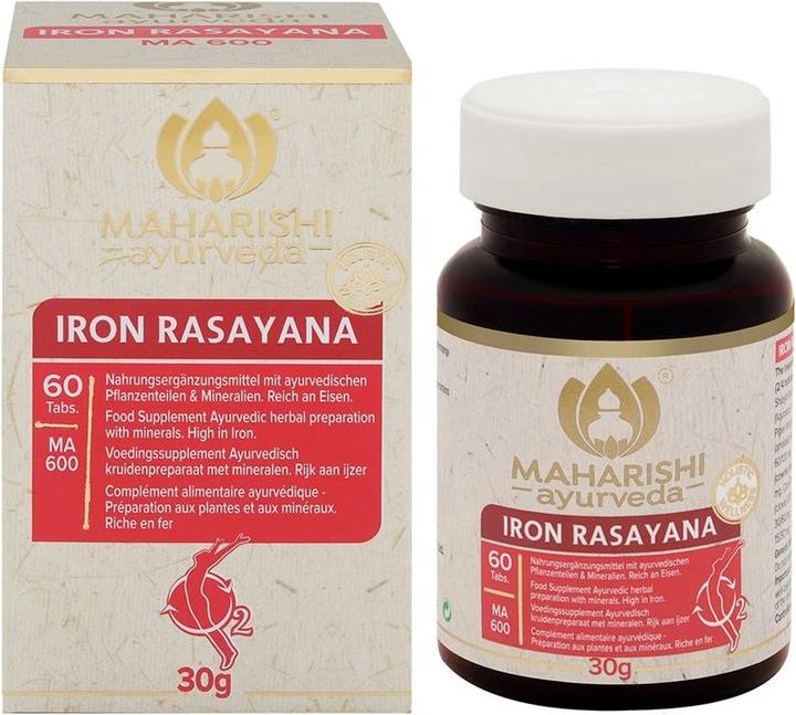 Actual product image Maharishi Ayurveda Eisen Rasayana (60 Piece, Pills, 30 g)