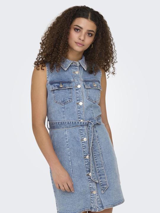 Image du produit Only ONLEMILY Kurzes Kleid Jeanskleid (L)