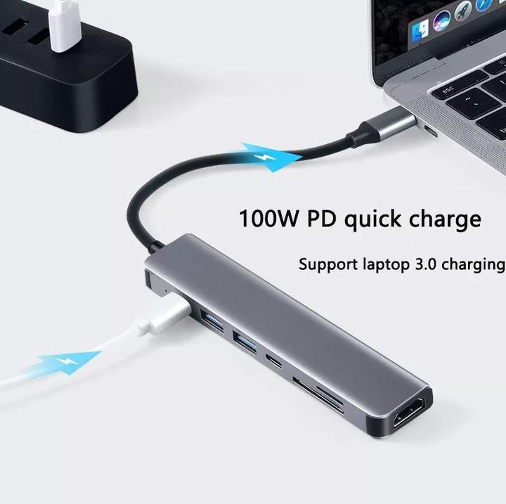 Immagine prodotto PhoneLook Connettore multiplo USB-C (USB-C, 7 Porti)
