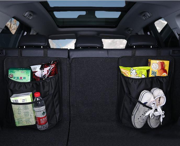 Produktbild Hurtel Auto-Organizer auf der Rückseite des Rücksitzes für den Kofferraum, schwarz