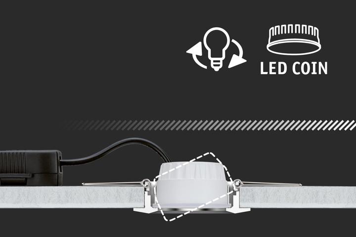 Actual product image Paulmann PAUL LED recessed luminaire (470 lm)