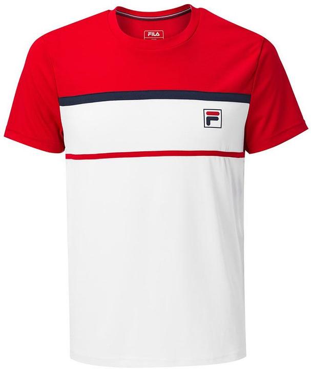 Actual product image FILA T-Shirt Steve White/Red Man (3XL)