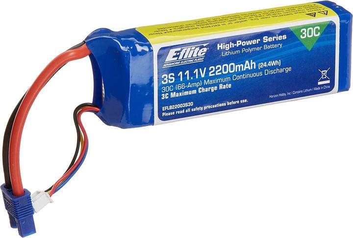 E-Flite Batteria (11.10 V, 2200 mAh)