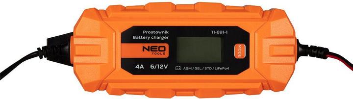Produktbild Neo Automatisches Ladegerät 4A/70W 3-120Ah für Säure- / AGM-/GEL-Batterien (12V, 4 A)