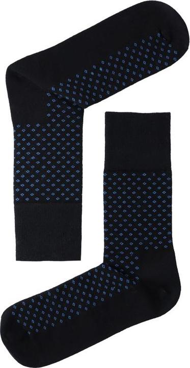 Black, Blue Dots