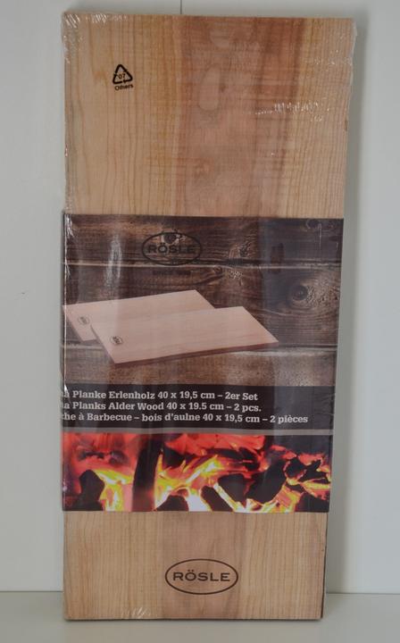 Immagine prodotto Rösle Aromaplanken Erle 2Stück 40x19.5 cm